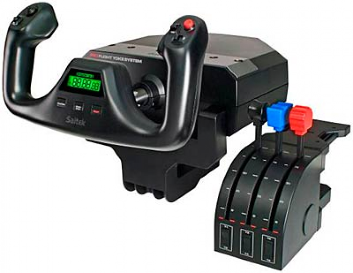 Zestaw kontrolerów Logitech G Saitek Pro Flight Yoke System 945-000004