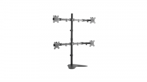 Uchwyt biurkowy na 4 monitory LogiLink 13-32" 8kg 75x75-100x100 BP0046