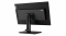 Monitor Lenovo ThinkVision P24q-20 czarny - widok z tyłu prawej strony