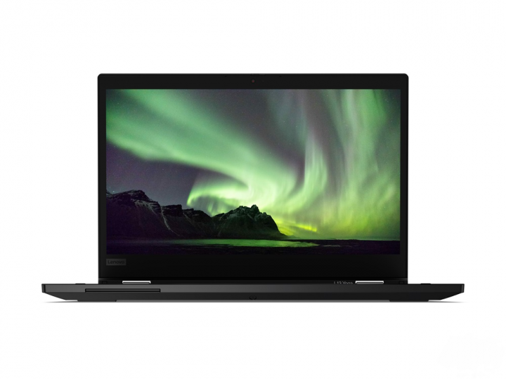 Laptop Lenovo ThinkPad L13 Yoga czarny - widok frontu