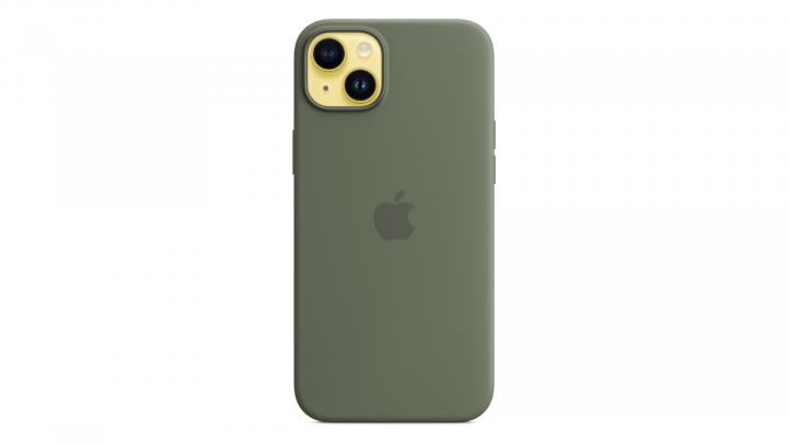 Etui Apple iPhone 14 Plus Silicone Case z MagSafe Olive MQUD3ZM/A 5