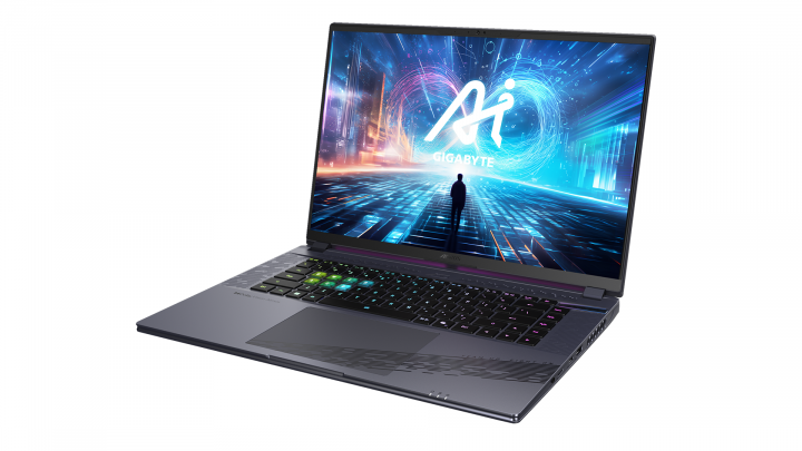 Laptop Gigabyte AORUS 16X 2024 Intel 13th Midnight Gray 3