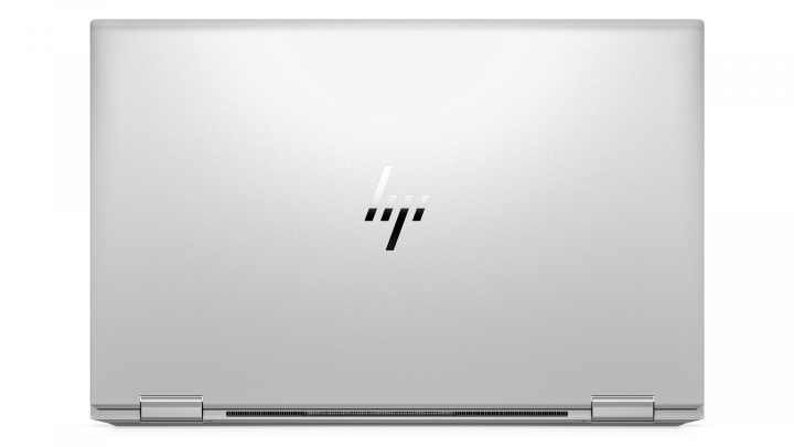 Laptop HP EliteBook x360 1040 G7 srebrny widok klapy