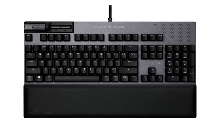 Klawiatura Mechaniczna Asus Strix Flare II Animate 90MP02E6-BKUA01 NX Red RGB ekran LED 2