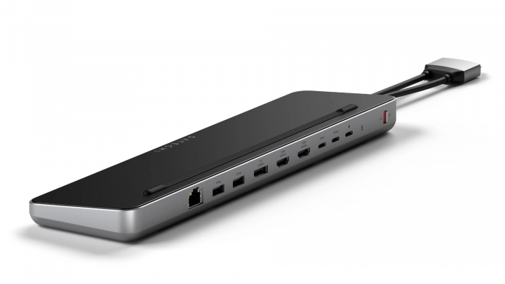 Stacja dokująca Satechi Dual Dock Stand gwiezdna szarość - ST-DDSM 2
