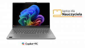 Laptop 2w1 dla Nauczyciela Lenovo IdeaPad 5 14Q8X9 83GH002DPB X Plus X1P-42-100 Touch 14" WUXGA OLED 16GB 512SSD W11 ARM
