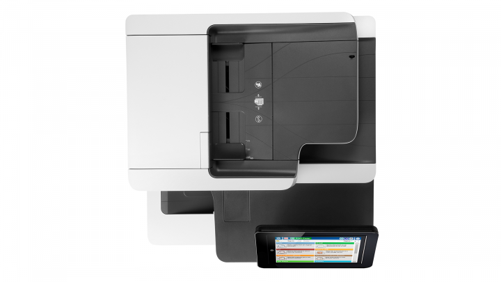 HP Color LaserJet Enterprise Flow MFP M577c - B5L54A - widok z góry