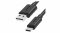Kabel UNITEK USB-A - USB-C krótki 25cm Y-C480BK