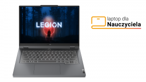 Laptop dla Nauczyciela Lenovo Legion Slim 5 14APH8 82Y50058PB R7 7840HS 14,5" WQXGA+ OLED 120Hz 32GB 512SSD RTX4060 W11
