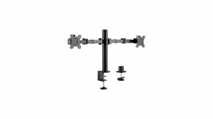 Uchwyt biurkowy na 2 monitory LogiLink 17-32" 12KG 75x75-100x100 BP0106 