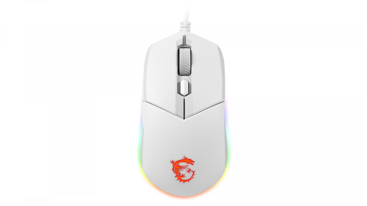 Mysz gamingowa MSI Clutch GM11 biała S12-0401950-CLA