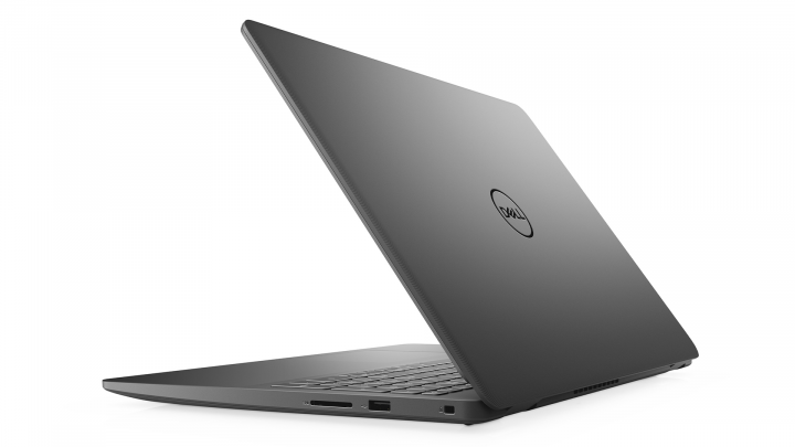 Laptop Dell Vostro 15 3500 czarny widok klapy lewej strony