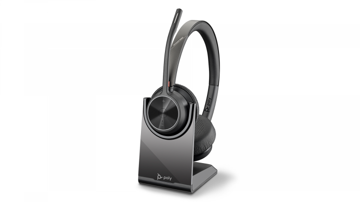 Sluchawki bezprzewodowe Poly Voyager 4320 UC Stereo Charge Stand USB-C