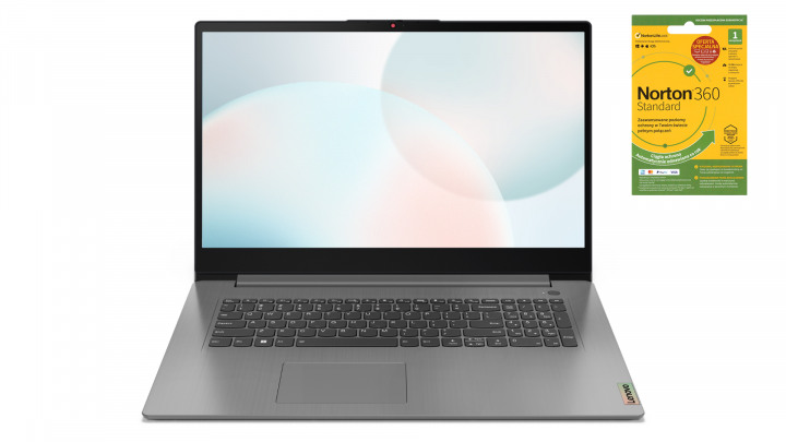 IdeaPad 3 17IAU7 NoOS Arctic Grey + Norton 2