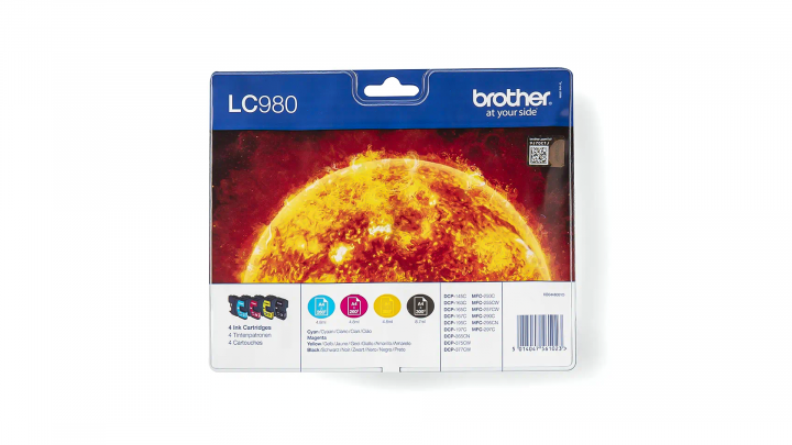 Tusz zestaw Brother LC-980 CMYK