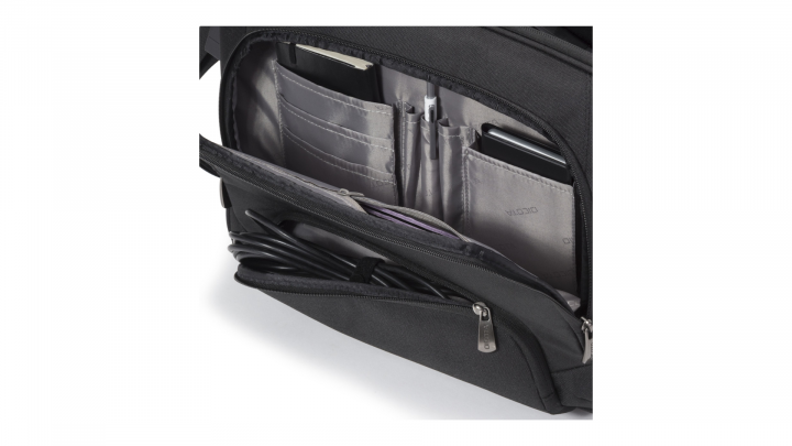 Torba do laptopa DICOTA Multi PRO 156 D30850 czarna - otwarta3