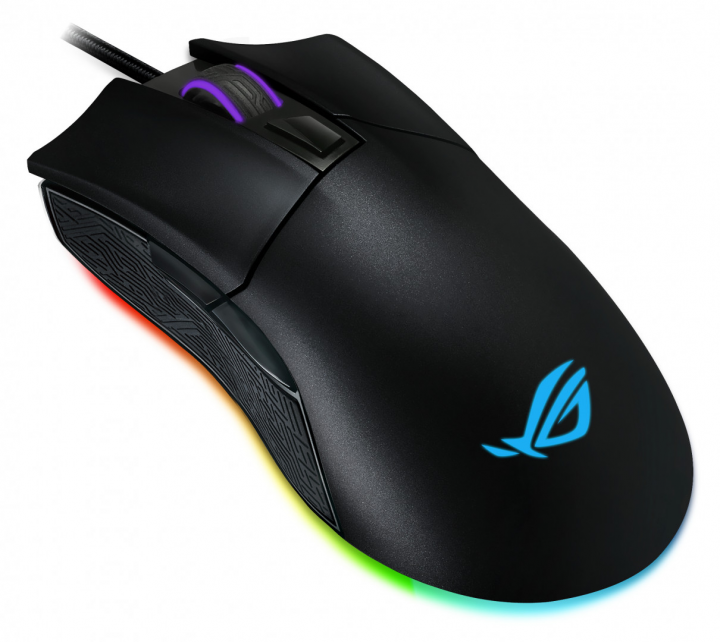 Mysz optyczna przewodowa Asus ROG Gladius II Origin 90MP00U1-B0UA00 - widok frontu