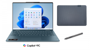 Laptop 2w1 Lenovo Yoga 7 14AKP10 83JR004FPB Ryzen AI 5 340 Touch 14" WUXGA OLED 16GB 512SSD W11 + Etui i rysik w zestawie