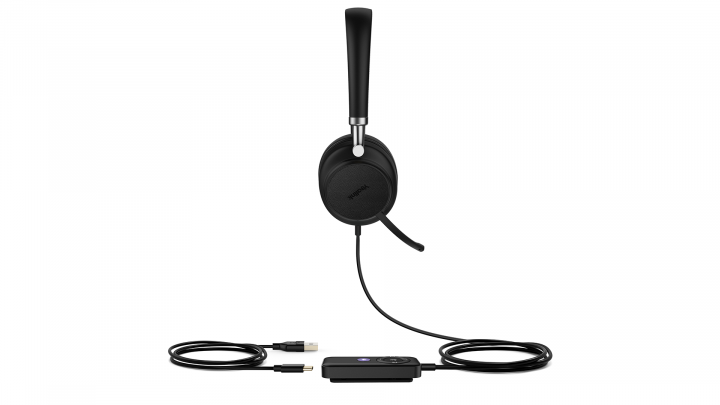Słuchawki przewodowe z mikrofonem Yealink UH38 Dual USB-A MS Stereo - 1308081