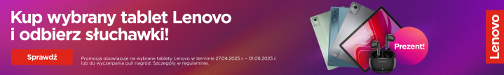 Lenovo Kup tablet i odbierz słuchawki w prezencie 6