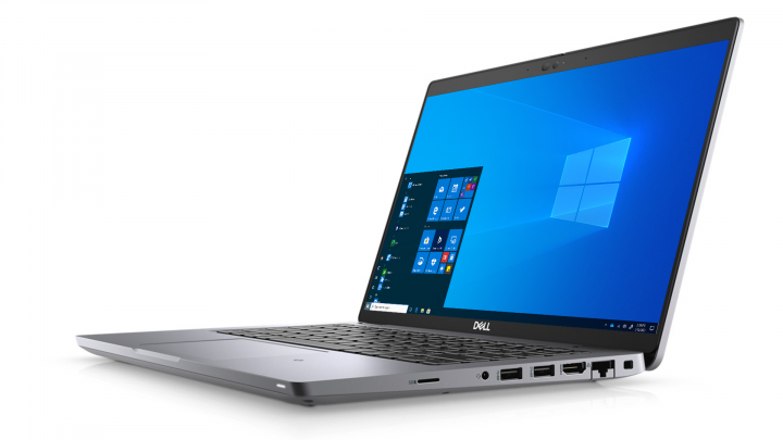 Laptop Dell Latitude 5420 szary W10P-widok frontu prawej strony