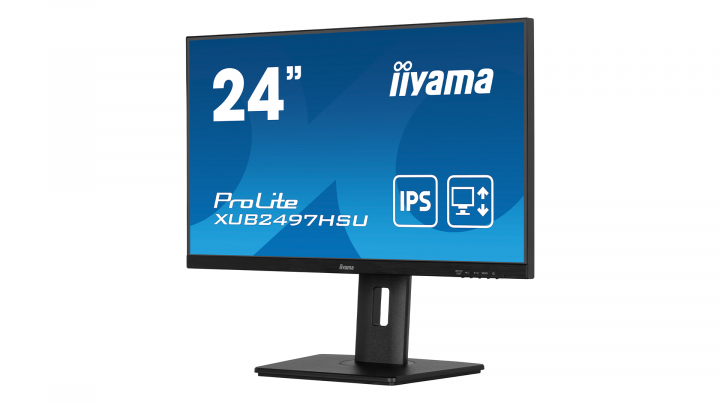 Monitor iiyama Prolite XUB2497HSU-B2 24" FHD IPS 1ms 100Hz HUB 6