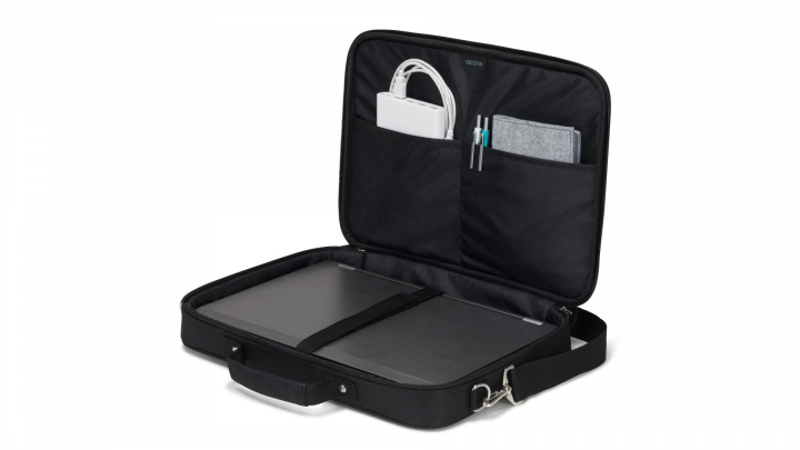 Torba do laptopa DICOTA Multi 156 mysz D31686 czarna - otwarta1