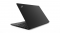 Laptop Lenovo ThinkPad T495 czarny - widok tyłu prawej strony