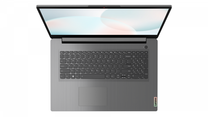 IdeaPad 3 17ADA6 Arctic Grey - widok klawiatury