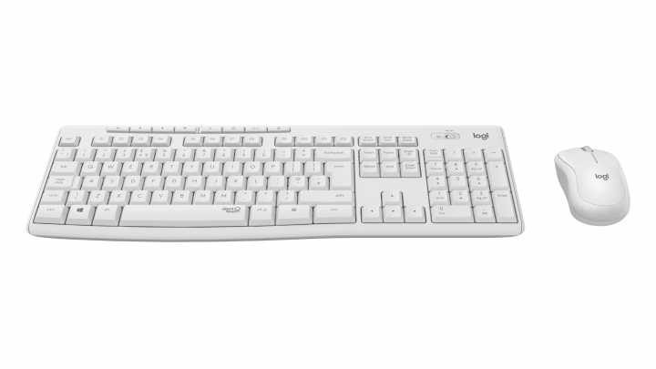 Zestaw bezprzewodowy Logitech MK295 SILENT WIRELESS klawiatura + mysz biały 920-009823