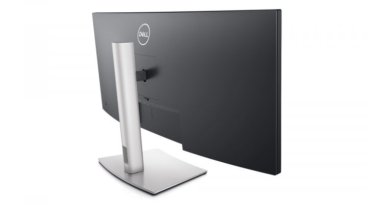 Monitor Dell Curved P3421W czarny-tył prawa strona