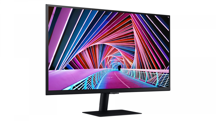 Monitor Samsung LS27A700NWUXEN-przód front lewy