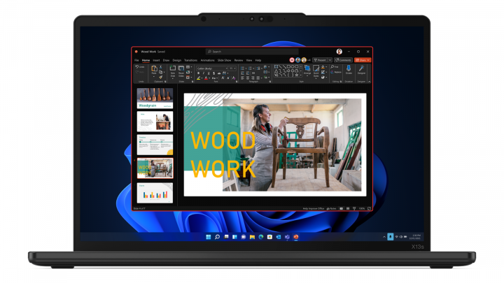 ThinkPad X13s G1 W11P - widok frontu