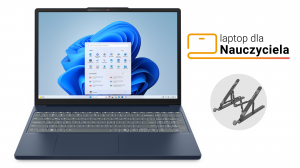 Laptop dla Nauczyciela Lenovo IdeaPad Slim 3 15IRH10 83K100CYPB i5-13420H 15,3" WUXGA 16GB 512SSD W11