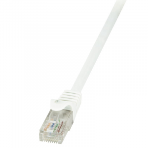 Patchcord LogiLink CAT 6 UTP 0,5m biały CP2021U
