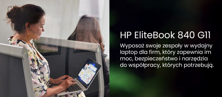 HP EliteBook 840 G11 9G0E5ET z procesorem Intel® Core™ Ultra 5 125U 7