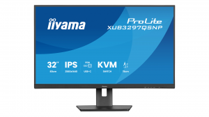 Monitor iiyama ProLite XUB3297QSNP-B1 32" IPS QHD 1ms 100Hz USB-C Dock 