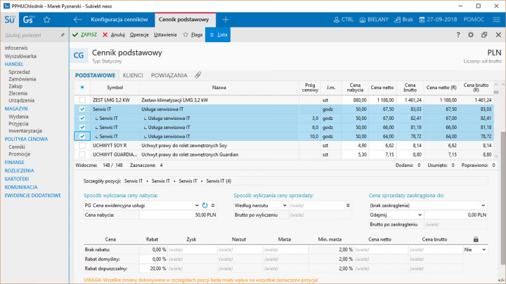 Subiekt nexo - Licencja na jedno stanowisko 6