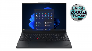 Laptop Lenovo ThinkPad E16 Gen 3 21SR0071PB Ultra 7 255H 16" WUXGA 32GB 512SSD Int W11Pro