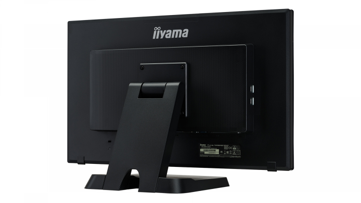 Monitor z dotykowym ekranem IIYAMA ProLite T2236MSC-B2AG - widok z tyłu prawej strony