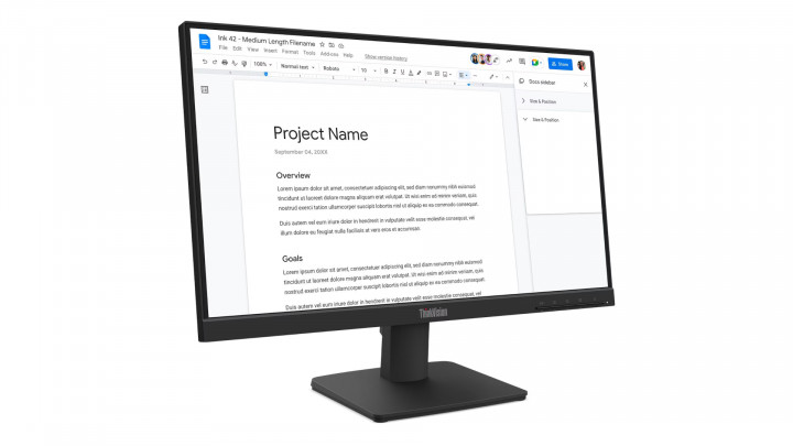 Monitor Lenovo ThinkVision S22-4e 64CBKAT6EU 2