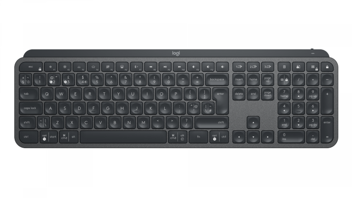 Klawiatura bezprzewodowa Logitech MX Keys czarna 920-009413