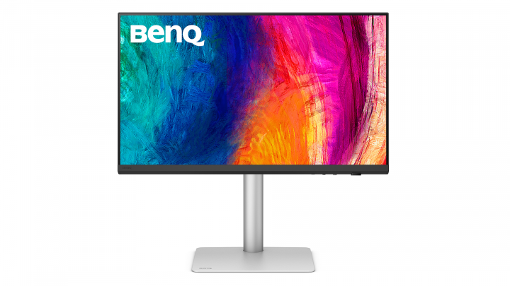 Monitor BenQ PD2730S 9H.LN7LA.TBE 27" 5K UHD+ IPS USB-C Dock 90W - widok frontu