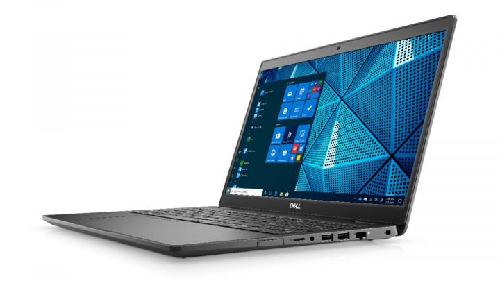 Laptop Dell Latitude 3510 czarny-widok frontu prawej strony