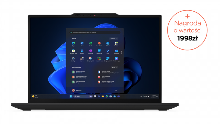 Laptop Lenovo ThinkPad X13 Gen 6 W11P (BK keyb) czarny PROMO 2K