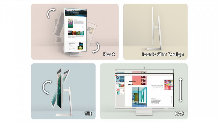 Monitor Samsung Smart M8 LS32FM801UUXDU 2