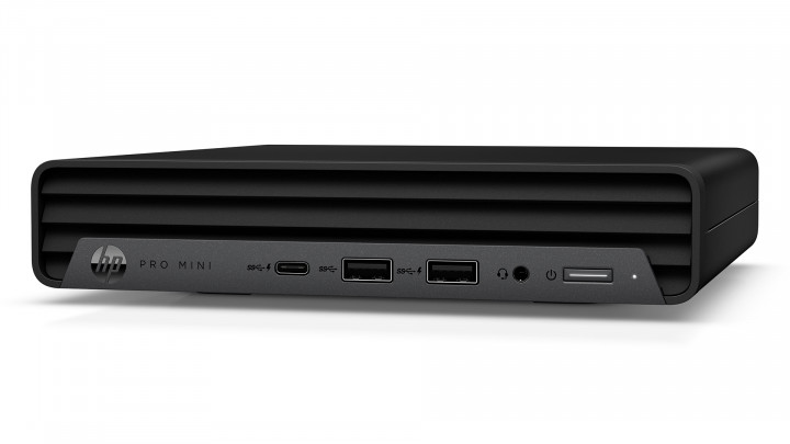 Komputer HP Pro 400 G9 Mini - widok frontu prawej strony