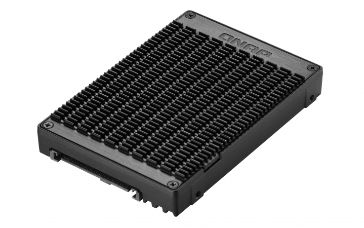 Adapter QNAP 2xM.2 2280 PCIe - U.2 2,5 SSD QDA-U2MP - widok frontu prawej strony