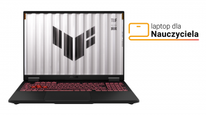 Laptop dla Nauczyciela ASUS TUF Gaming A16 FA608WV-R7321W Ryzen AI 9 HX 370 16" 2,5K 165Hz 32GB 1000SSD RTX4060 DLSS 3 W11