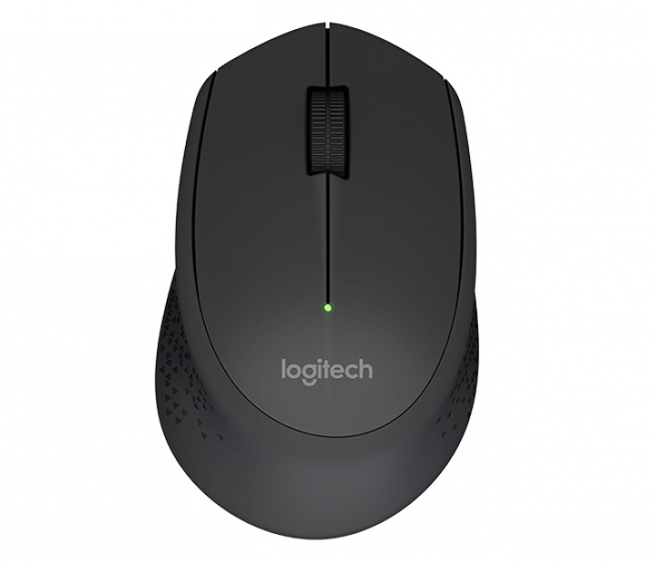 Mysz bezprzewodowa Logitech M280 optyczna czarna 910-004287 - widok frontu